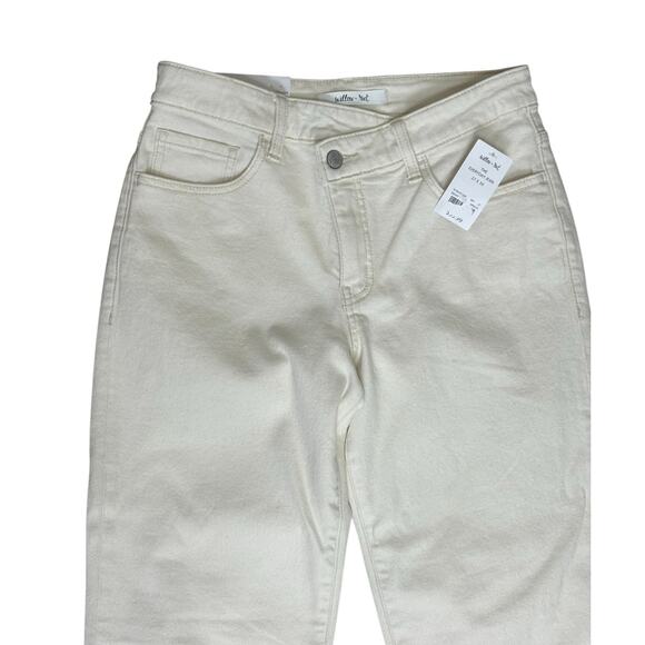 Willow & Root Everyday Straight  Jean Off White Style WR625S Size 27 - Picture 5 of 12